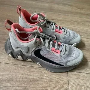 Nike Gray and Pink Sneakers with Breathable Mesh, men 8 or women 9 Nike | Shoes | Nike Gray And Pink Sneakers With Breathable  main image 3